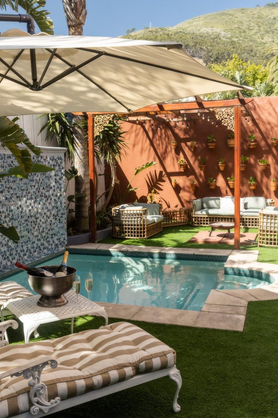 Garden, Garden view, Swimming pool