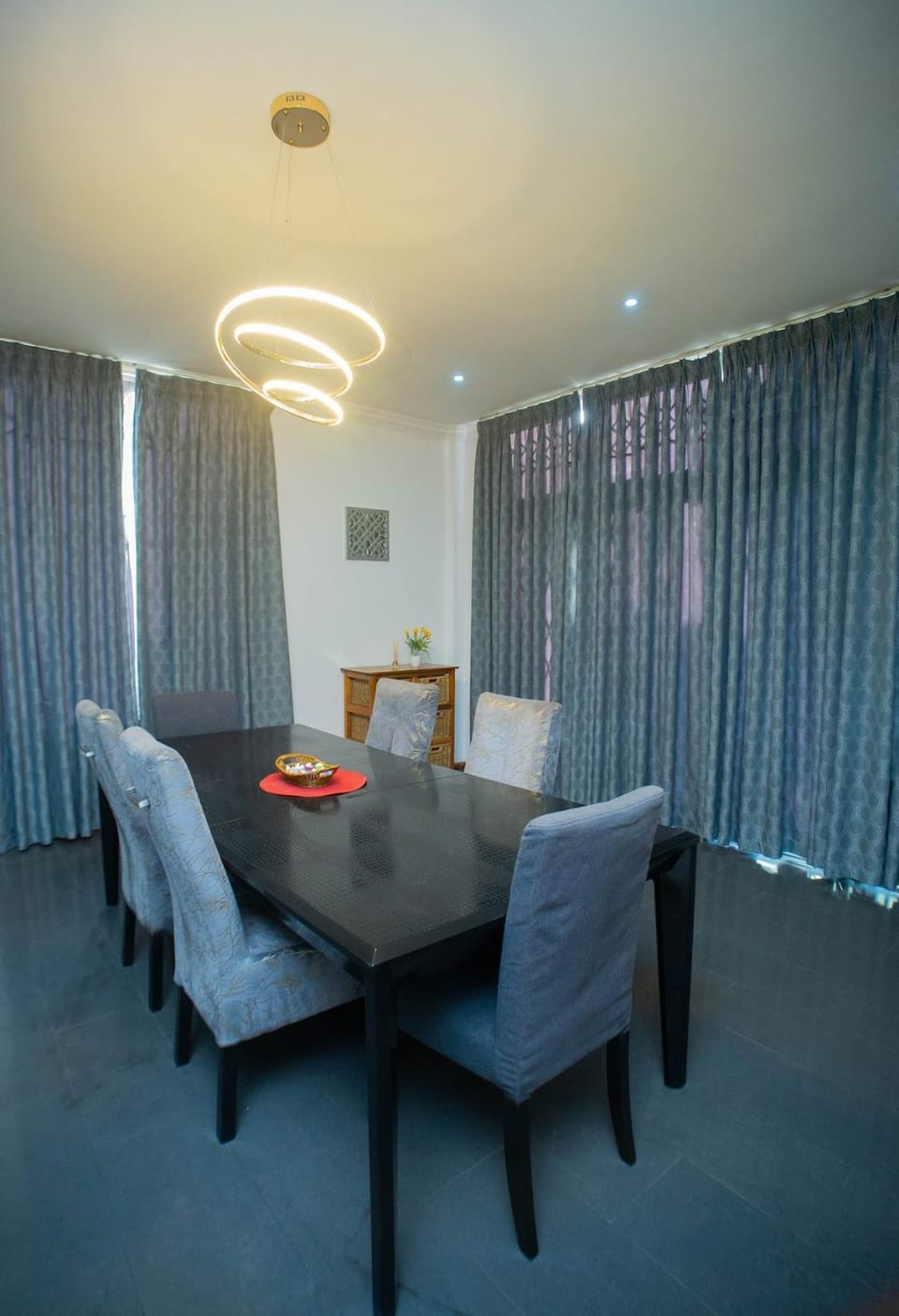 Living room, Seating area, Dining area