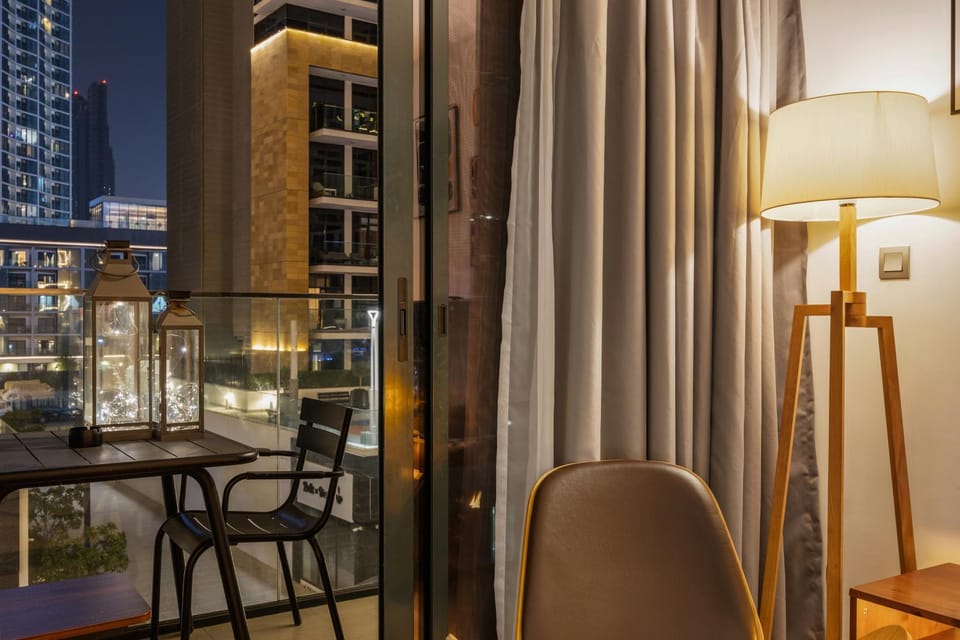 Patio, Night, View (from property/room), Balcony/Terrace, Living room, Seating area