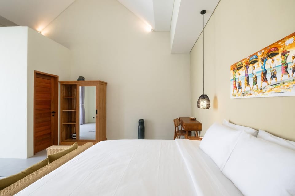 Bed, Photo of the whole room, Bedroom, wardrobe