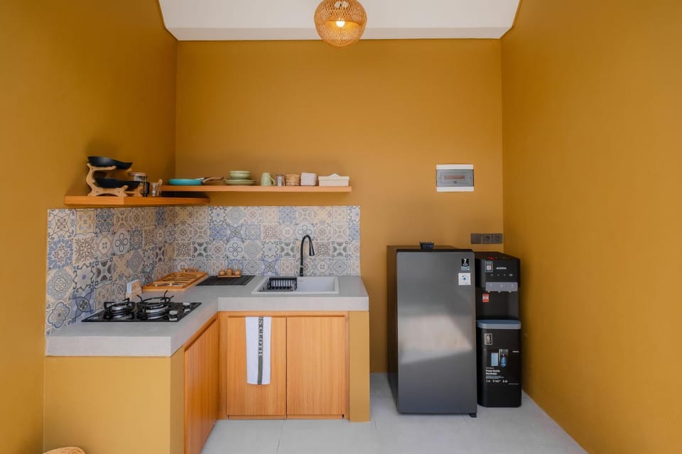 Coffee/tea facilities, Kitchen or kitchenette, dishwasher, minibar, stove