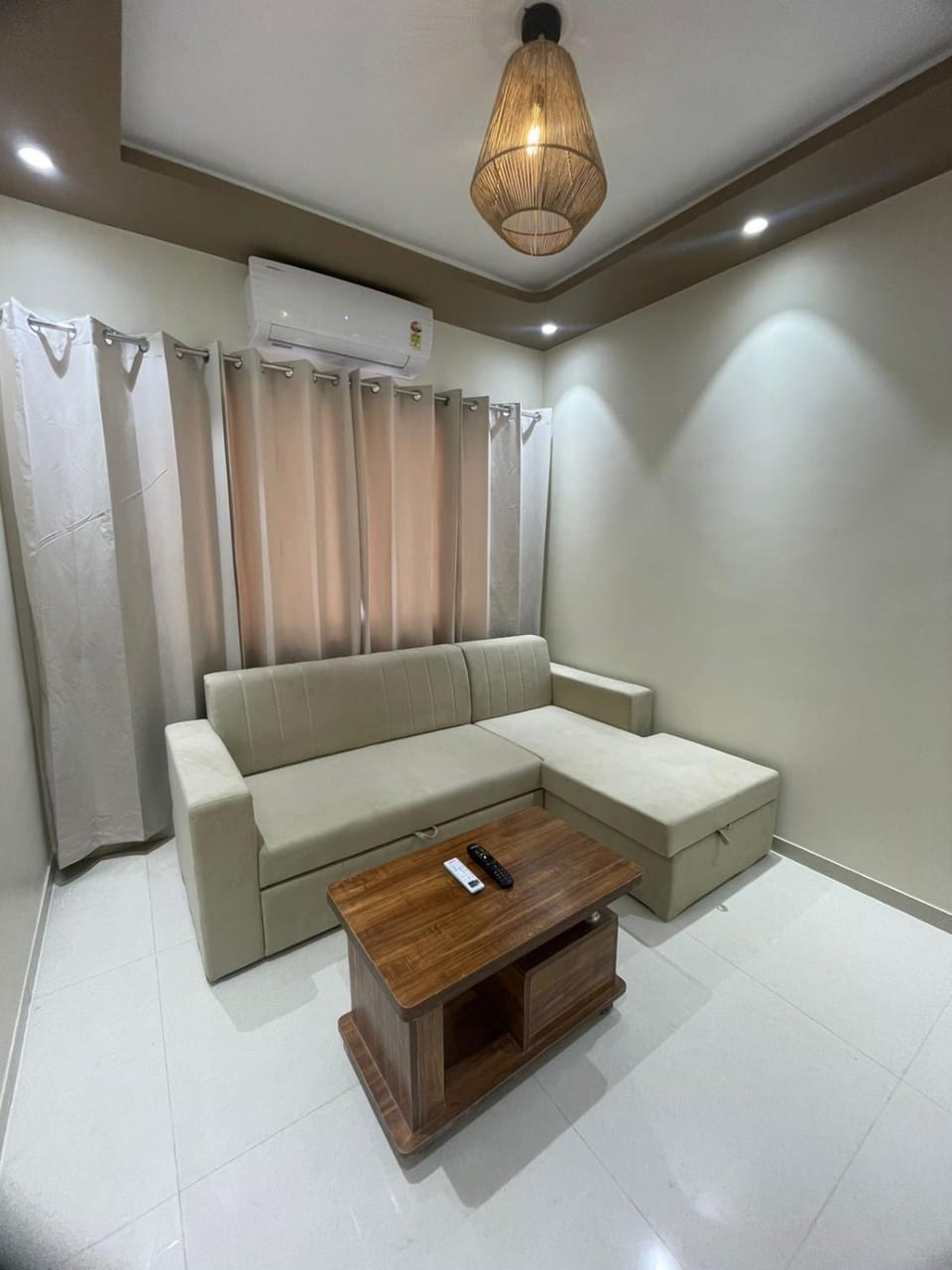 Living room, air conditioner