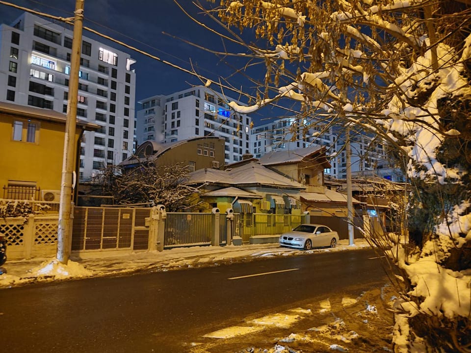 Artsy entire House, fully equipped, 2 rooms, 2 beds, parking, all to yourself! House in Bucharest