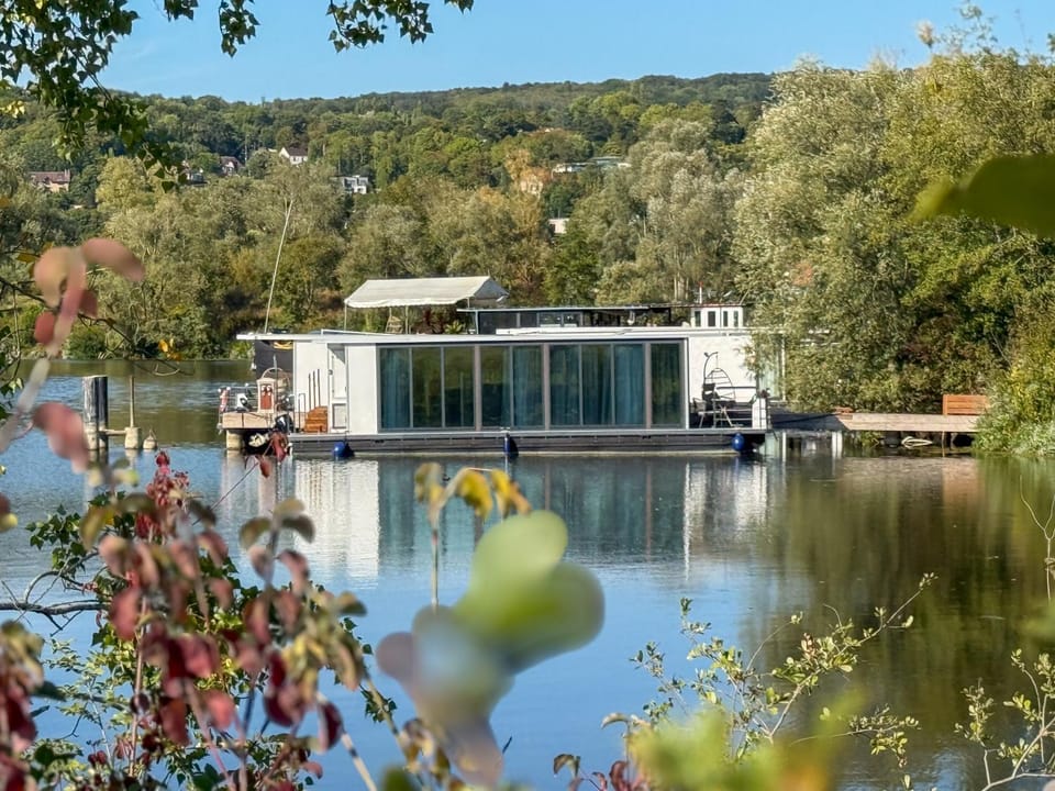 Natural landscape, Text overlay, River view