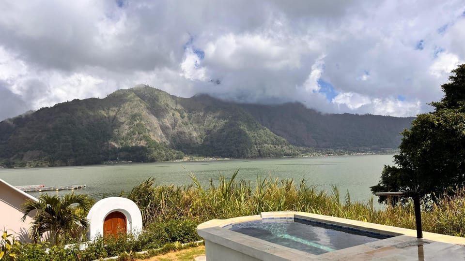 lake hill view Villa in Bali