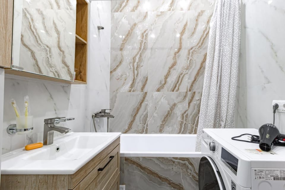 У себя дома Apartment in Kazakhstan