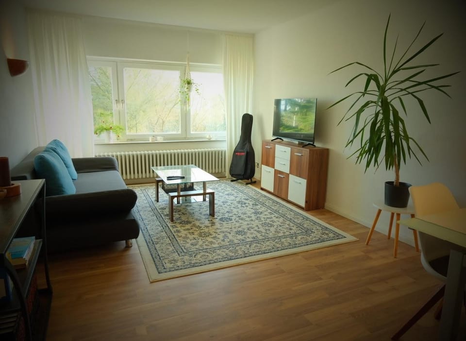 Panoramablick vom Rodenberg Apartment in Lower Saxony, Germany