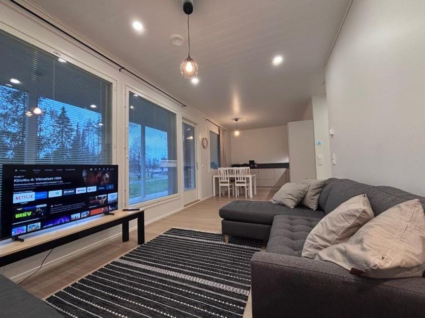 Kotimaailma - New terraced house with private Sauna Apartment in Finland