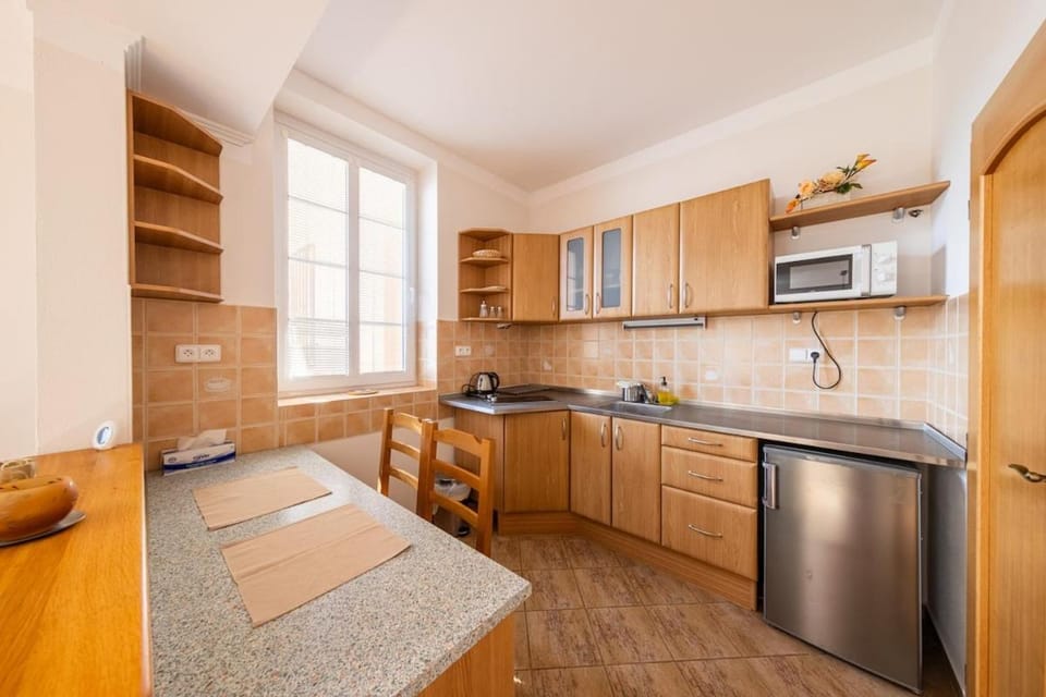 City Center Studio with Garden Apartment in Slovakia