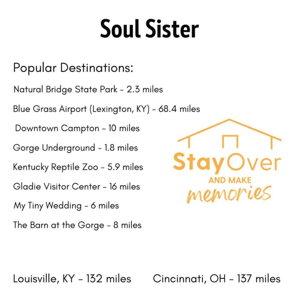 WiFi & Waterfront - Soul Sister Red River Gorge KY House in Kentucky