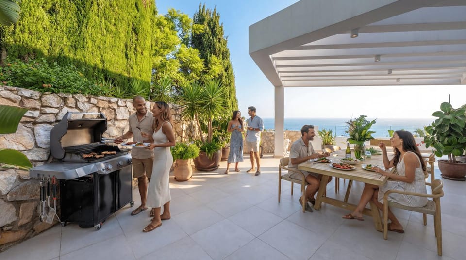 BBQ facilities, Balcony/Terrace, Dining area