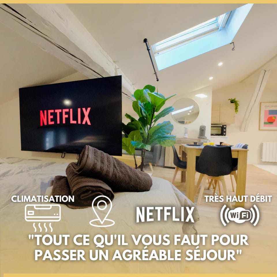 Moderne au cœur de ville Apartment in Saint-Étienne