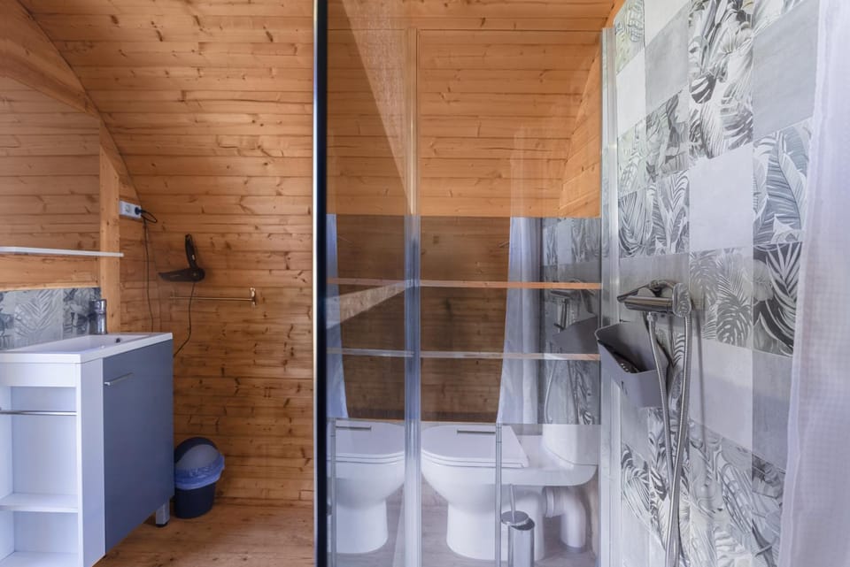 Bathroom, Living room
