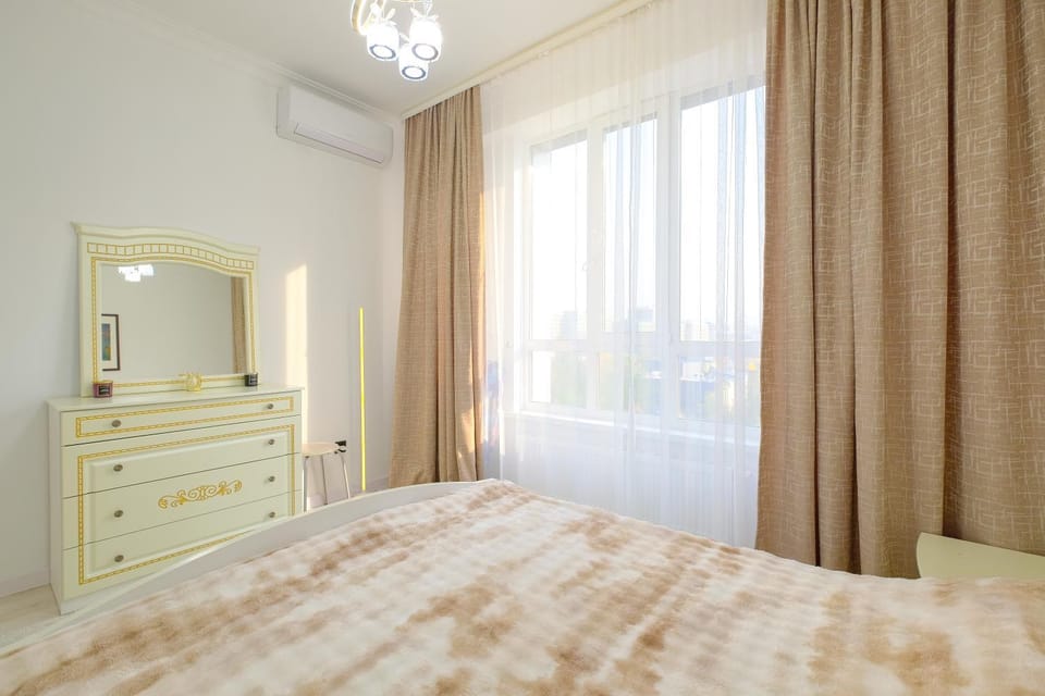 Bed, Bedroom, air conditioner