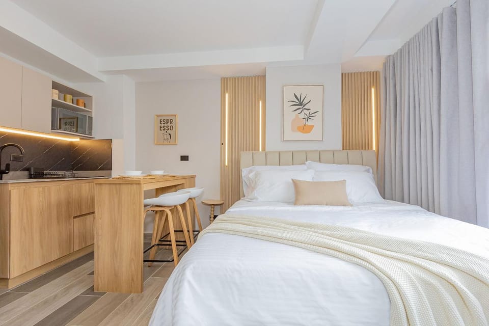 Bed, View (from property/room), Photo of the whole room