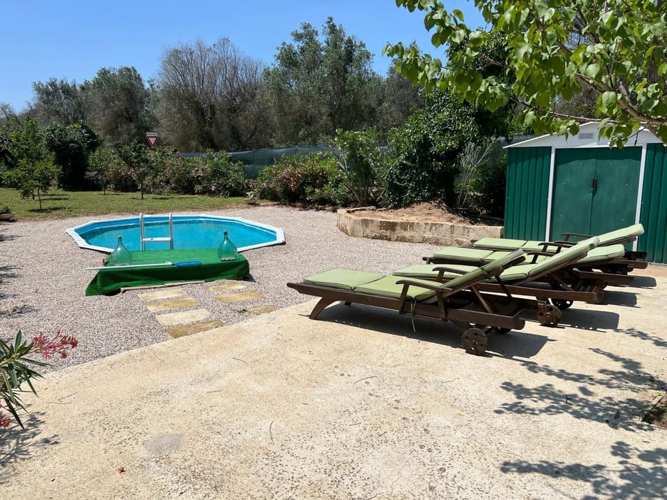 Pool view, Swimming pool, Swimming pool, sunbed