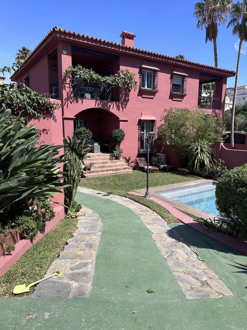 Property building, Garden, Garden view
