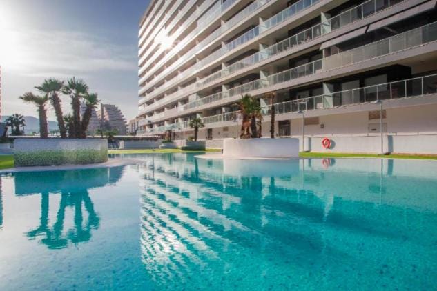 Property building, Day, Pool view, Swimming pool
