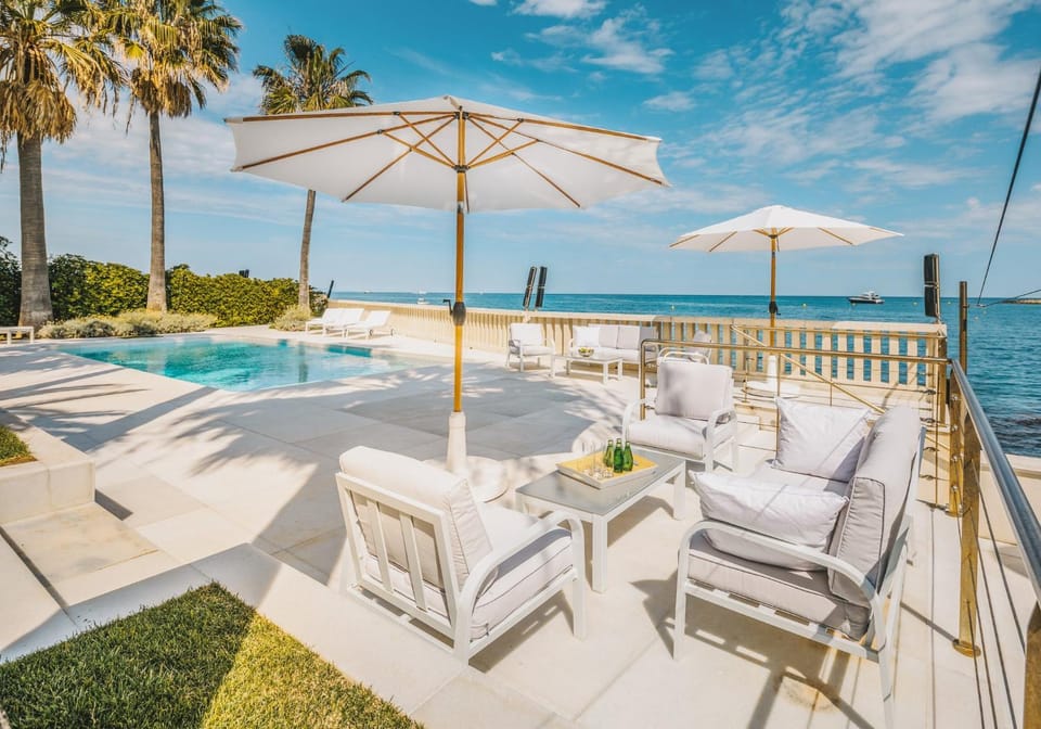 Garden, Balcony/Terrace, Sea view, Swimming pool