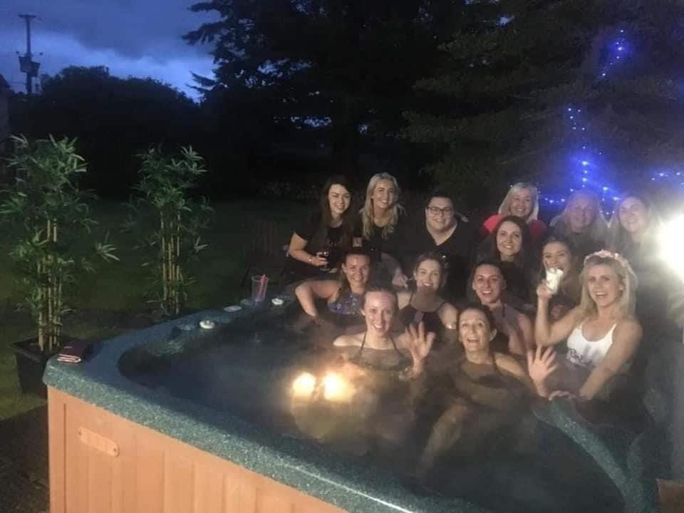 Large House with Private Hot Tub House in County Donegal