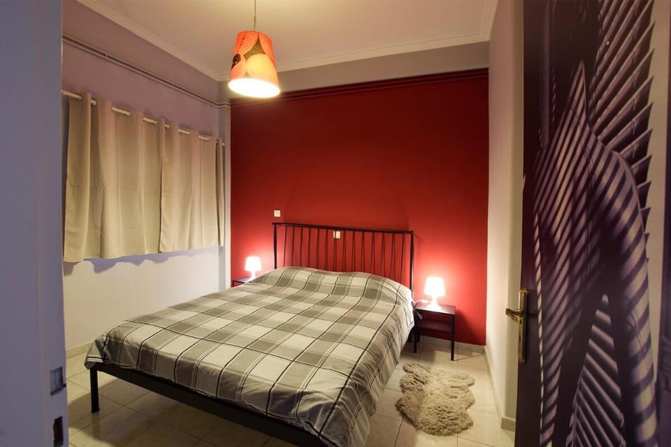 Bed, Photo of the whole room, Bedroom, heating, internet, wardrobe, air conditioner