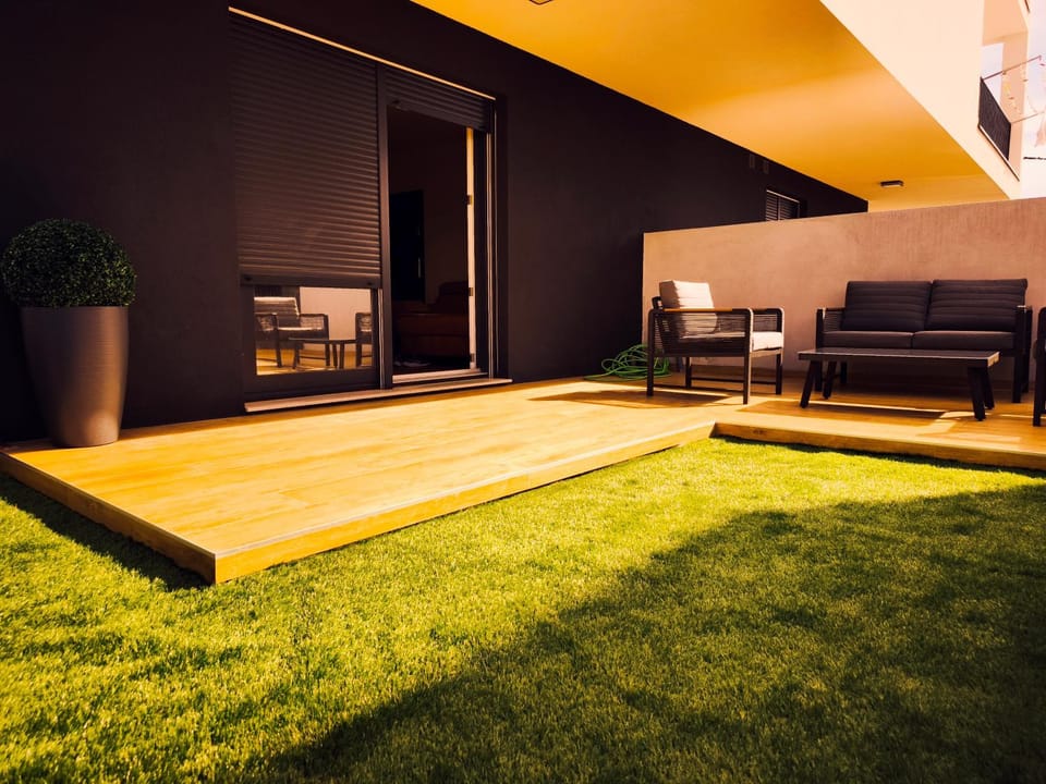 Patio, Garden, Garden view