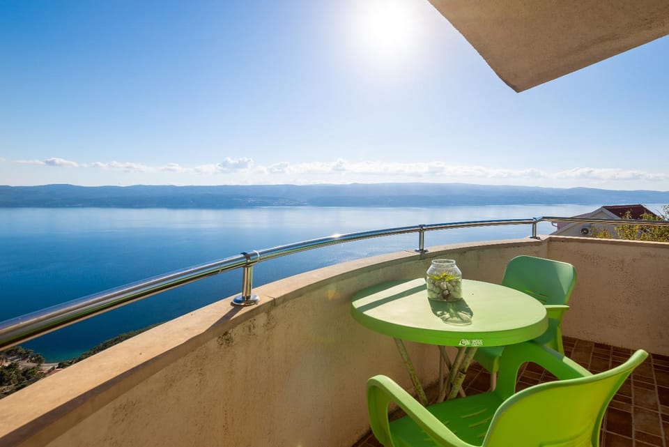 Natural landscape, View (from property/room), Balcony/Terrace, Seating area, Sea view