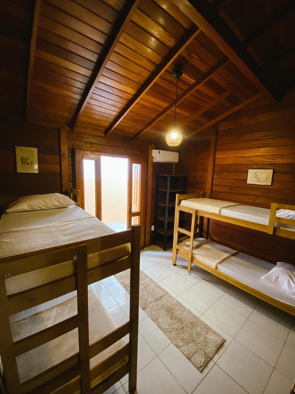 Photo of the whole room, bunk bed