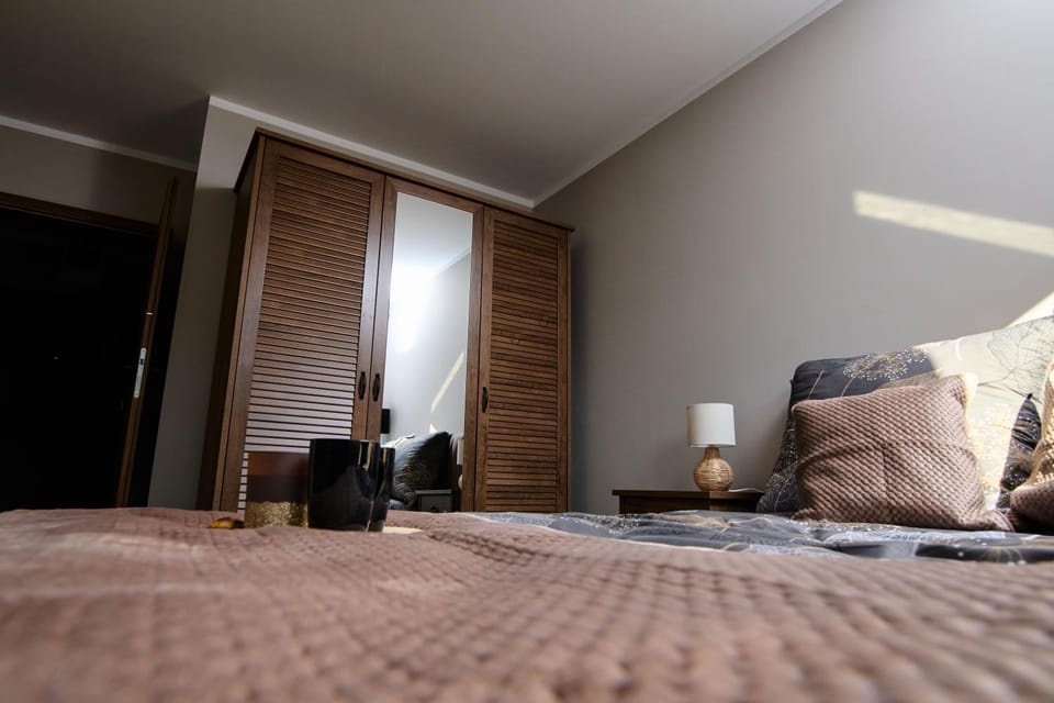 Bed, TV and multimedia, Photo of the whole room, Seating area, Bedroom, flat iron, towels, wardrobe