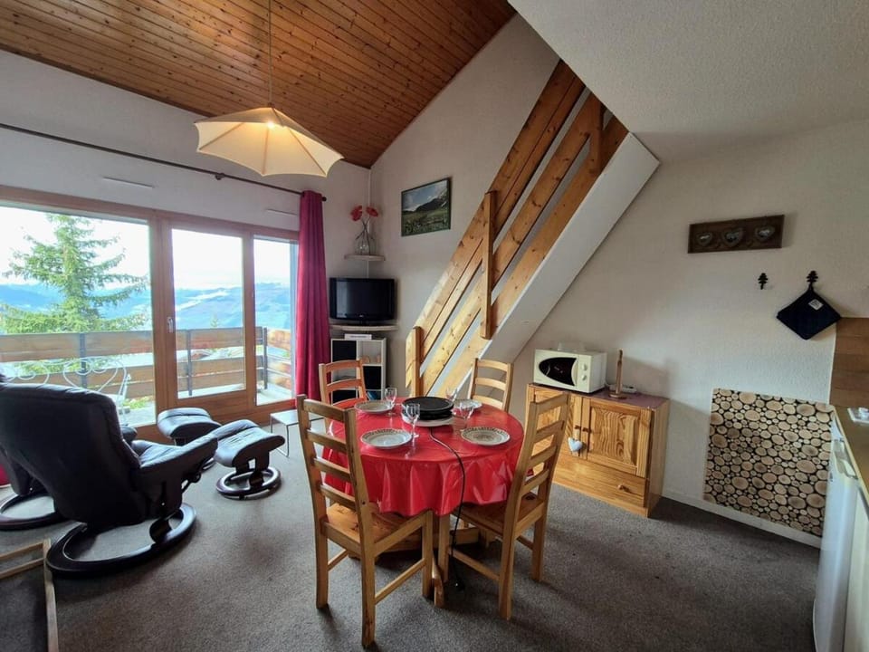 Appartement 2 pièces avec mezzanine - 6pers - La Rosière Apartment in Montvalezan