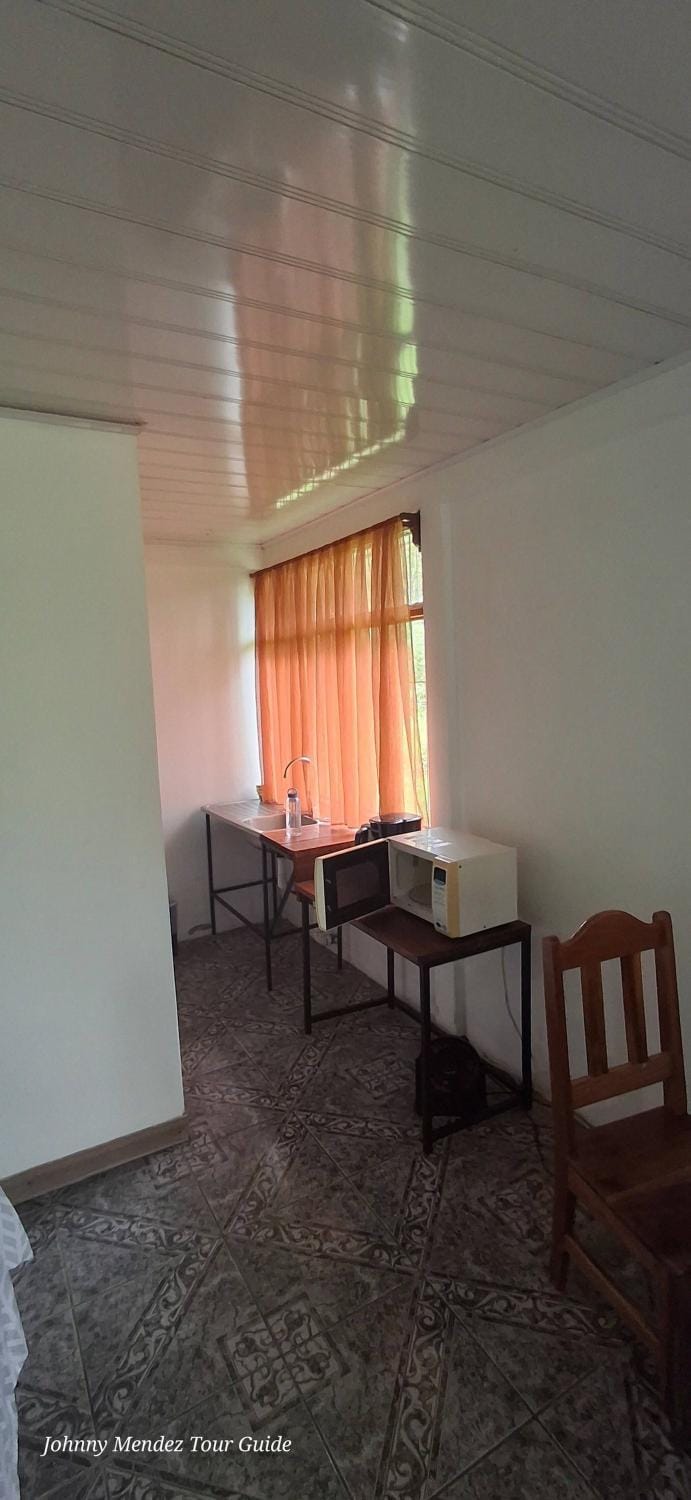Living room, Dining area, microwave, oven