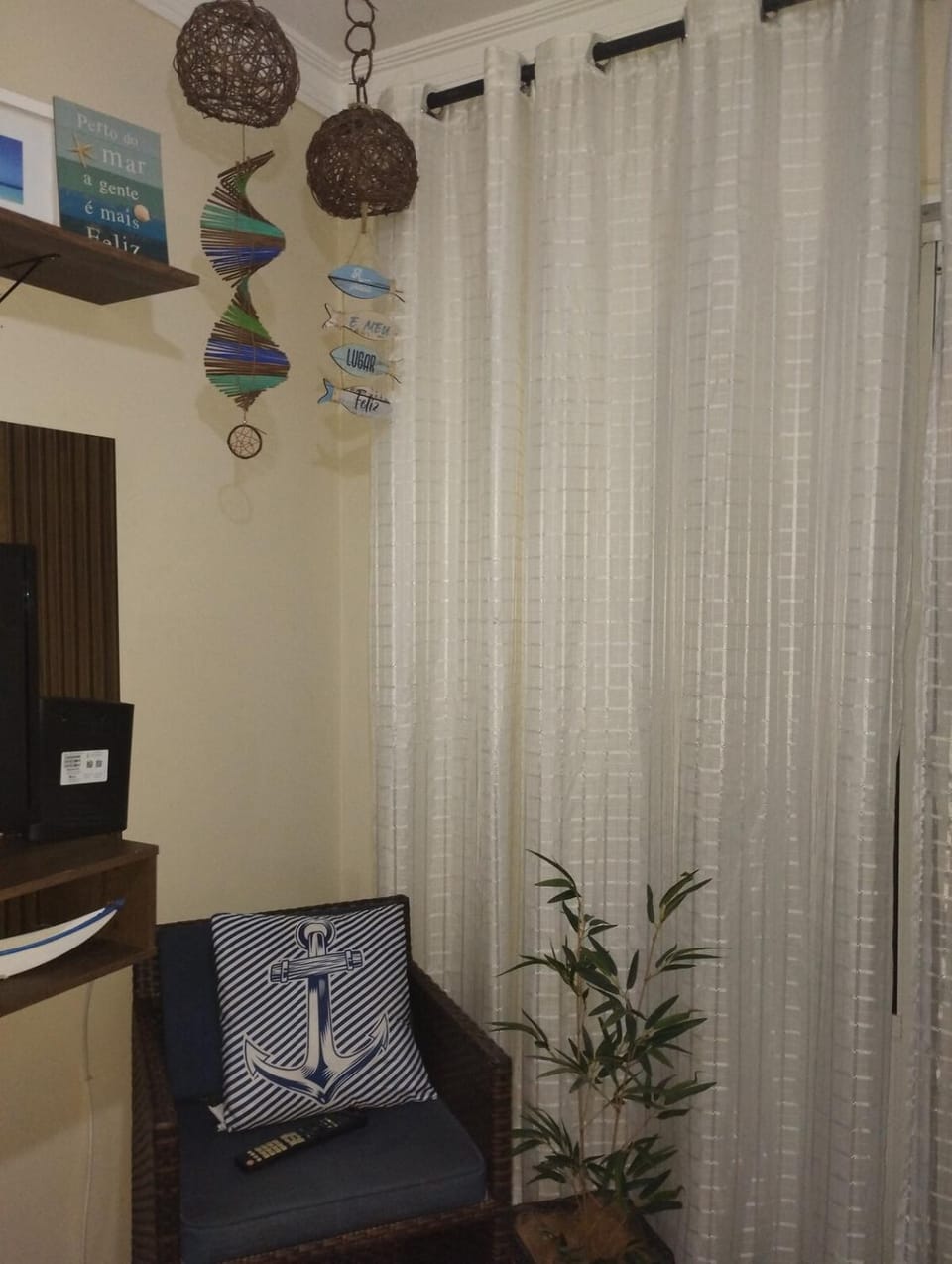 Apê lindo em prédio frente mar! Apartment in State of São Paulo