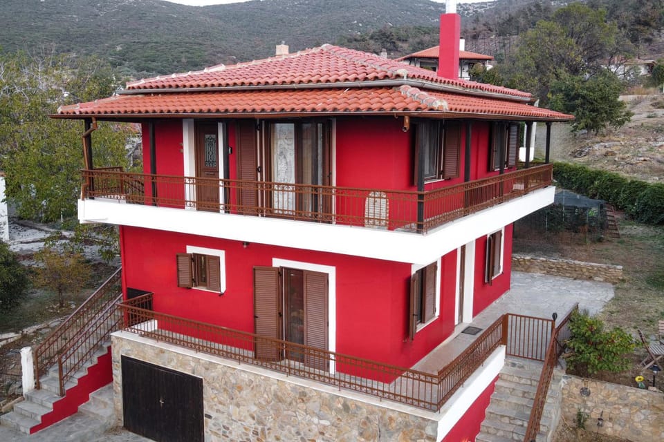 Property building, Natural landscape, View (from property/room), Balcony/Terrace, Mountain view