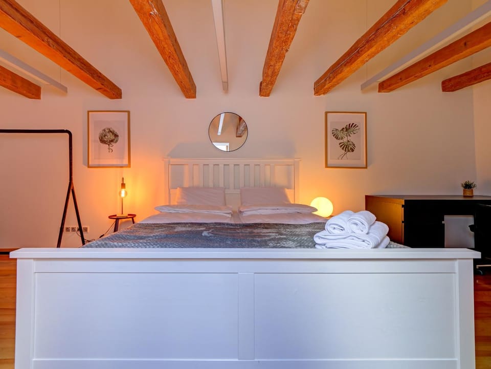 Spacious Loft for 8, Heart of Old Riga Apartment in Riga