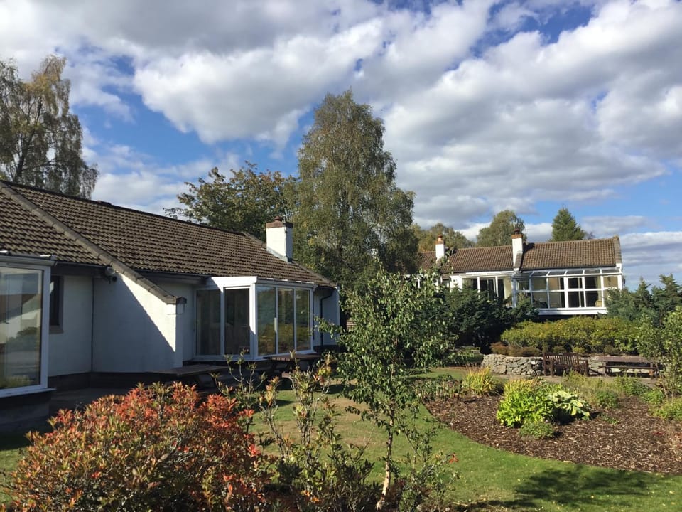 Property building, Garden view