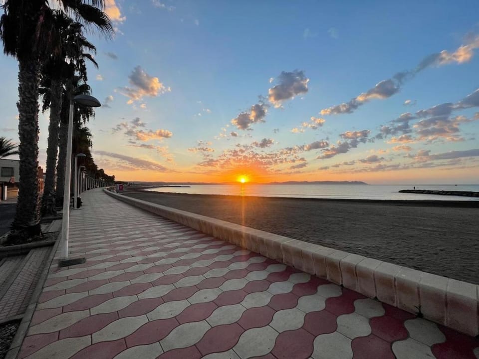 Natural landscape, Sea view, Sunrise