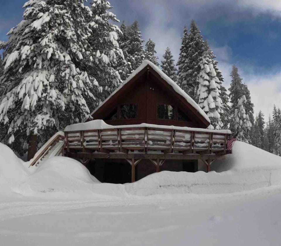 Property building, Day, Winter