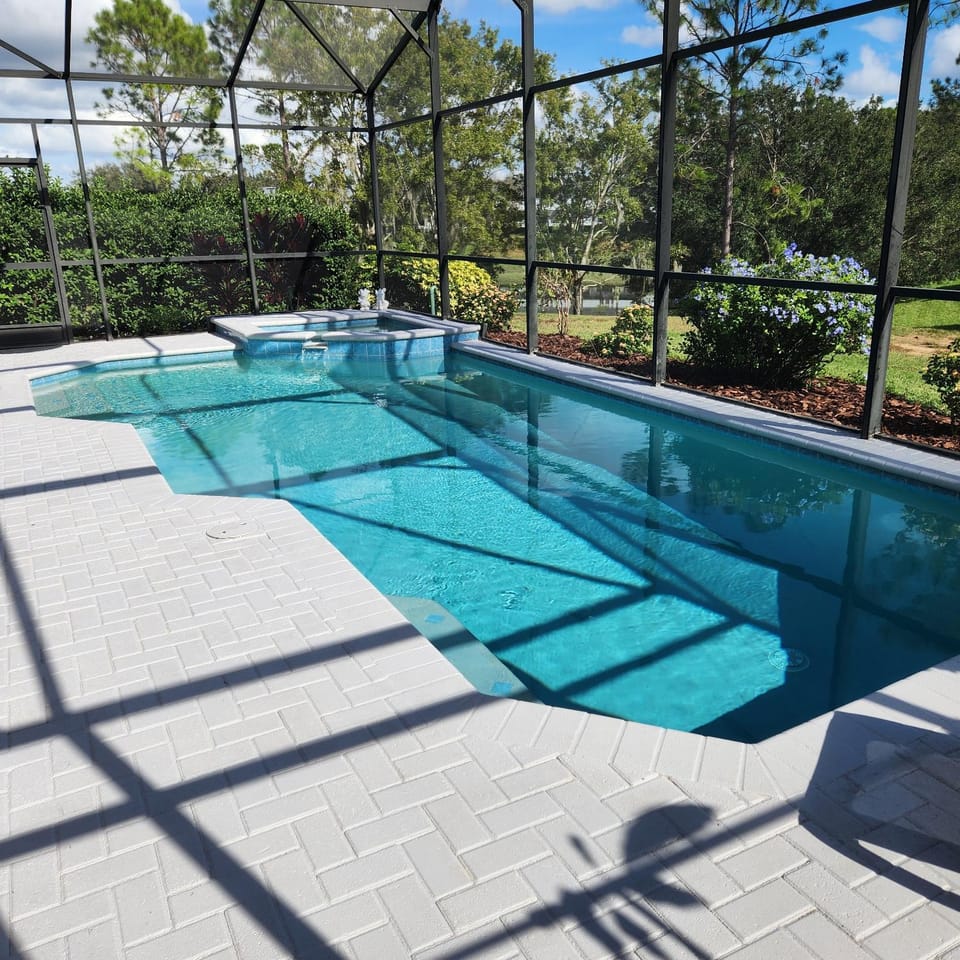 Pool view, Swimming pool