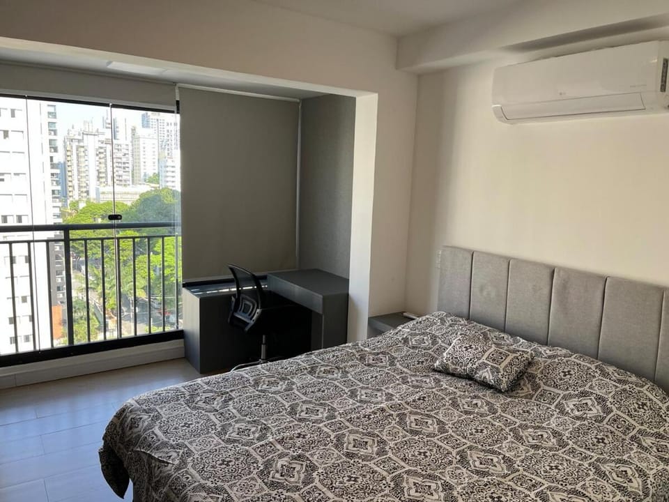 Studio - Brooklin - Cama Queen Apartment in Sao Paulo City