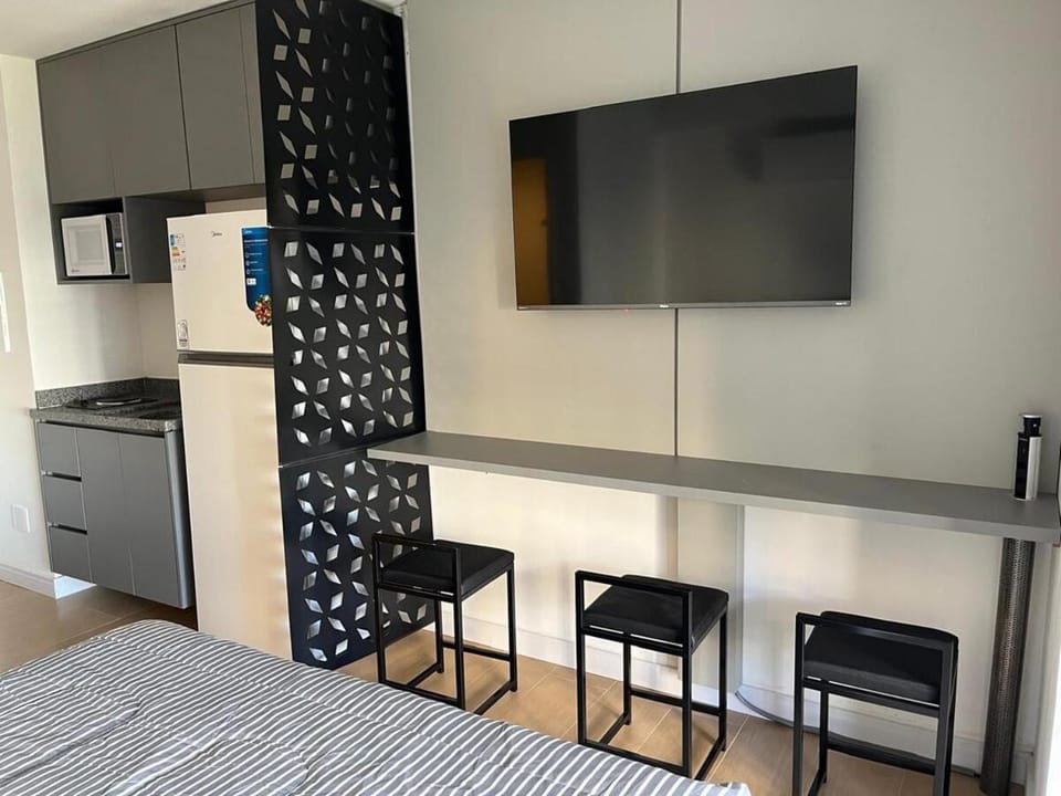 Studio - Brooklin - Cama Queen Apartment in Sao Paulo City