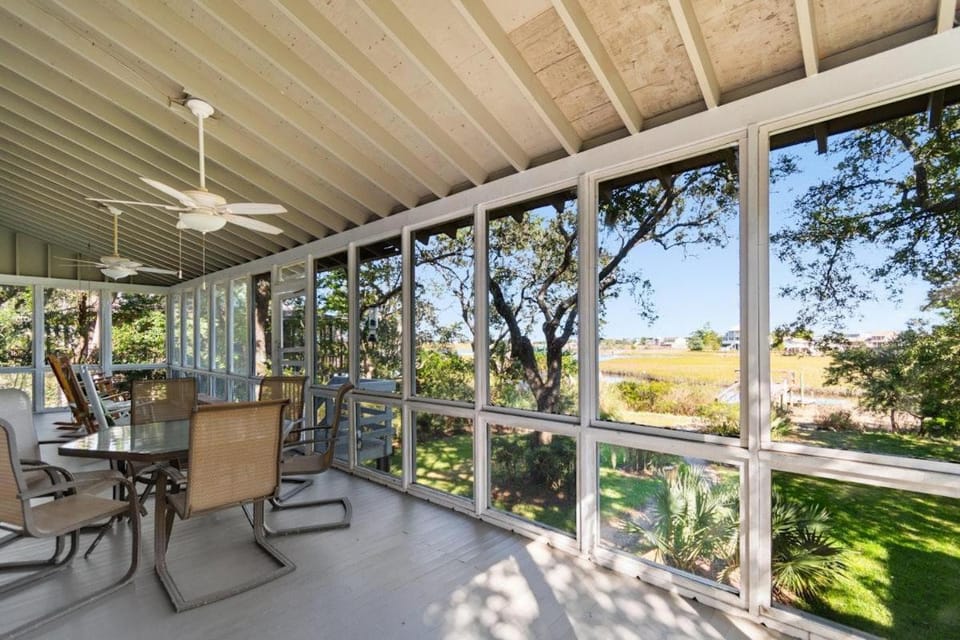 Mace House 4 Bedroom Home with Creekside Dock House in Pawleys Island