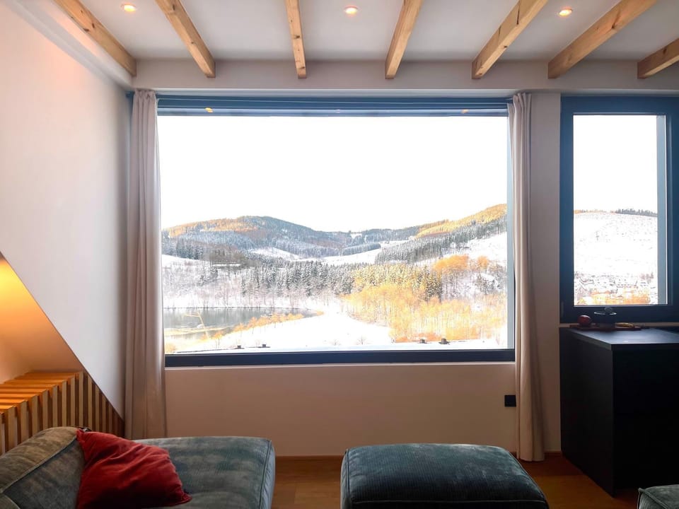 View (from property/room), Living room, Mountain view