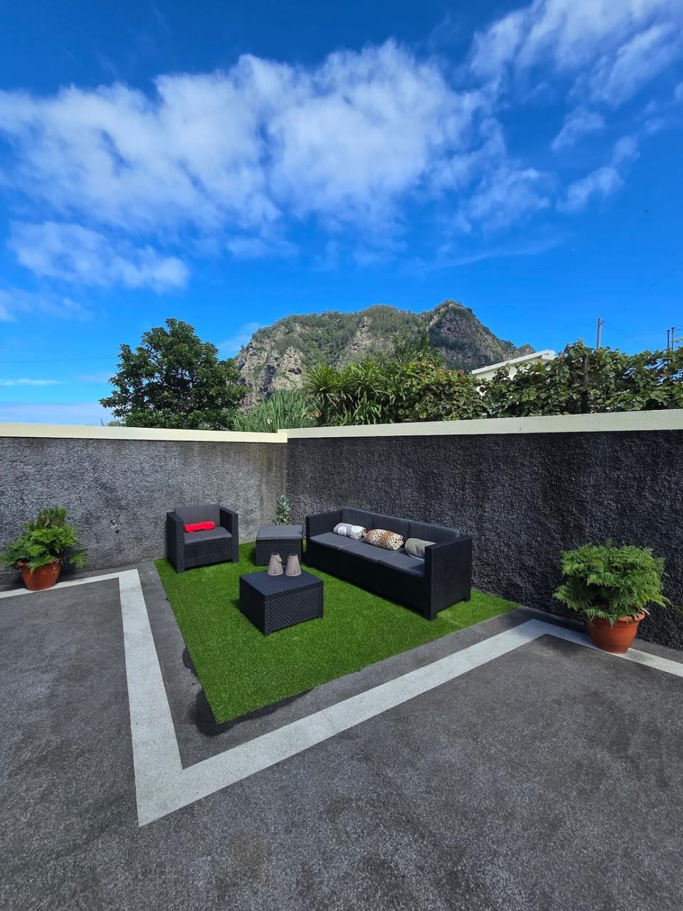 Natural landscape, Garden view, Mountain view