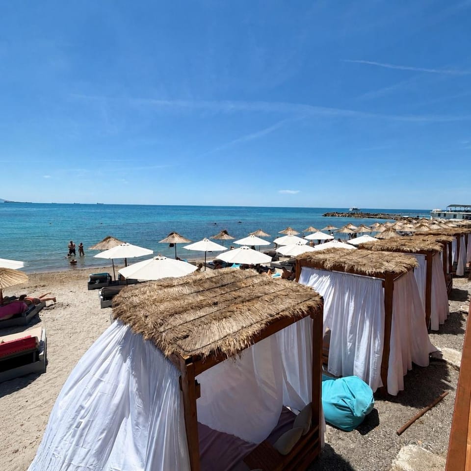 Sunset View Villa With Private Garden- Beach Umbrella Included Apartment in Europe