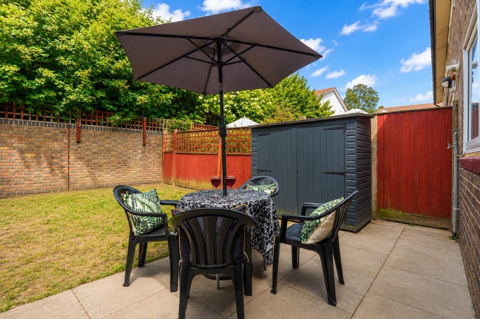 Patio, Garden, Seating area, Garden view, Garden view