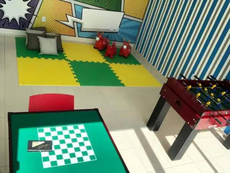 Apto com ar condicionado, Wi-Fi e lazer completo Apartment in State of São Paulo