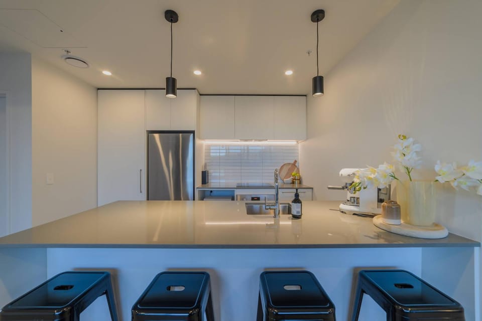 Cityside Comfort Modern 2BR 2BA with Parking Apartment in Christchurch