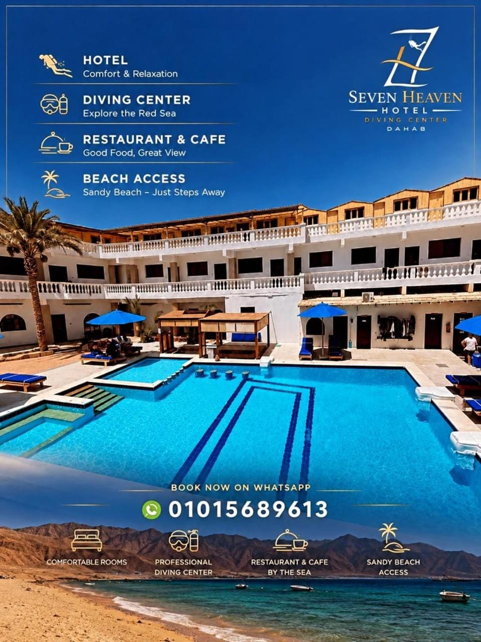 Seven Heaven Hotel Diving Center Hotel in South Sinai Governorate