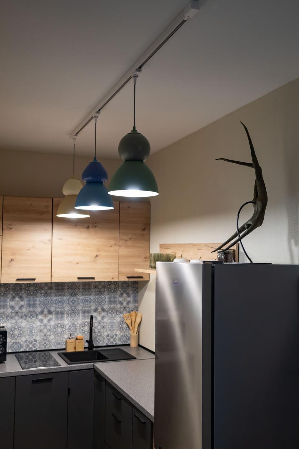 Kitchen or kitchenette, dishwasher