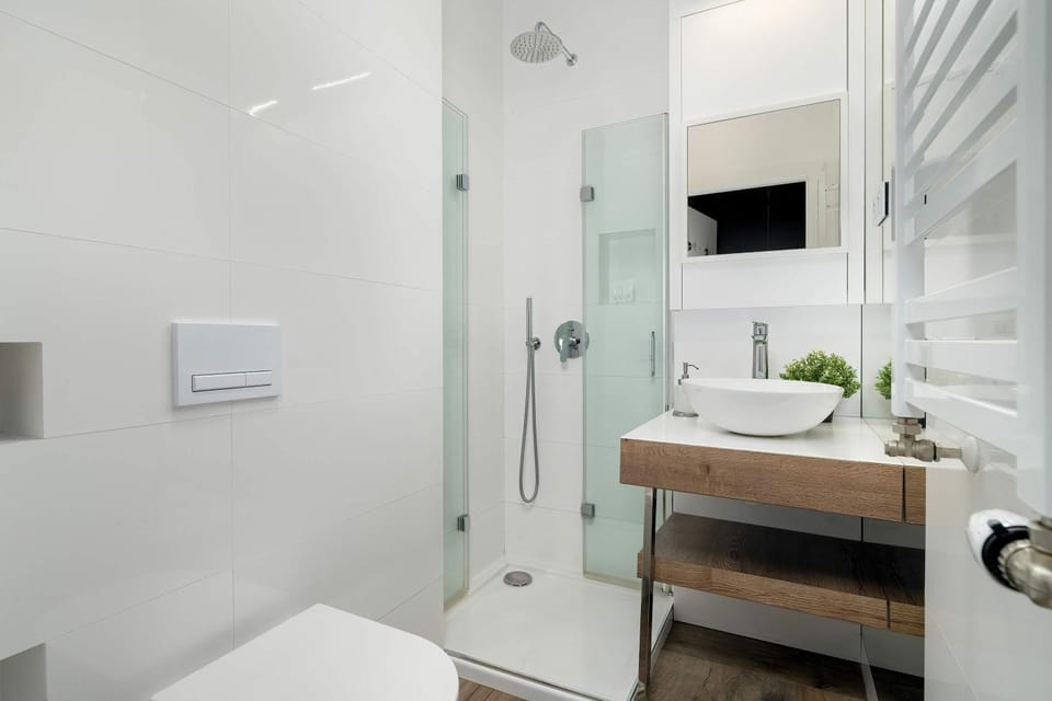 Shower, Bathroom, towels